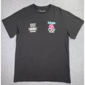 Civil Regime Graphic Tee Men's Size Large 199x Blooming Through Grass AOP City‎